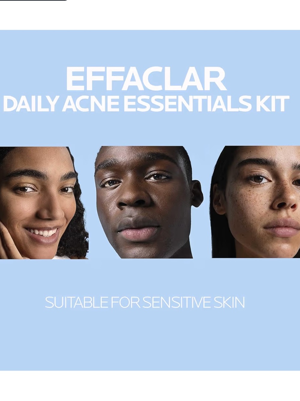 La Roche-Posay Effaclar Daily Acne Essentials Kit | 3-Step Acne Care Set - Picture 8 of 12